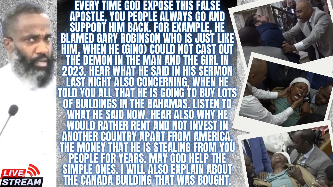 WOW, LISTEN TO WHAT THIS LIAR GINO JENNINGS SAY ABOUT GARY ROBINSON, THE DEMON IN THE MAN & THE GIRL