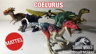 Mattel Jurassic World Dino Rivals Attack Pack Coelurus