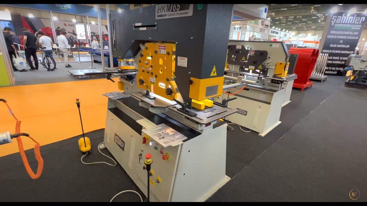 HKM 65 (72 US ton) hydraulic Ironworker machine