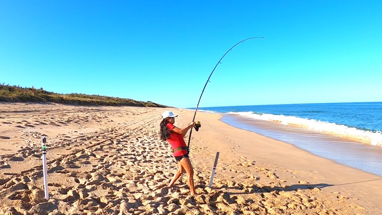 Surf Fishing Florida in November, a Tide Change Saved the Day
