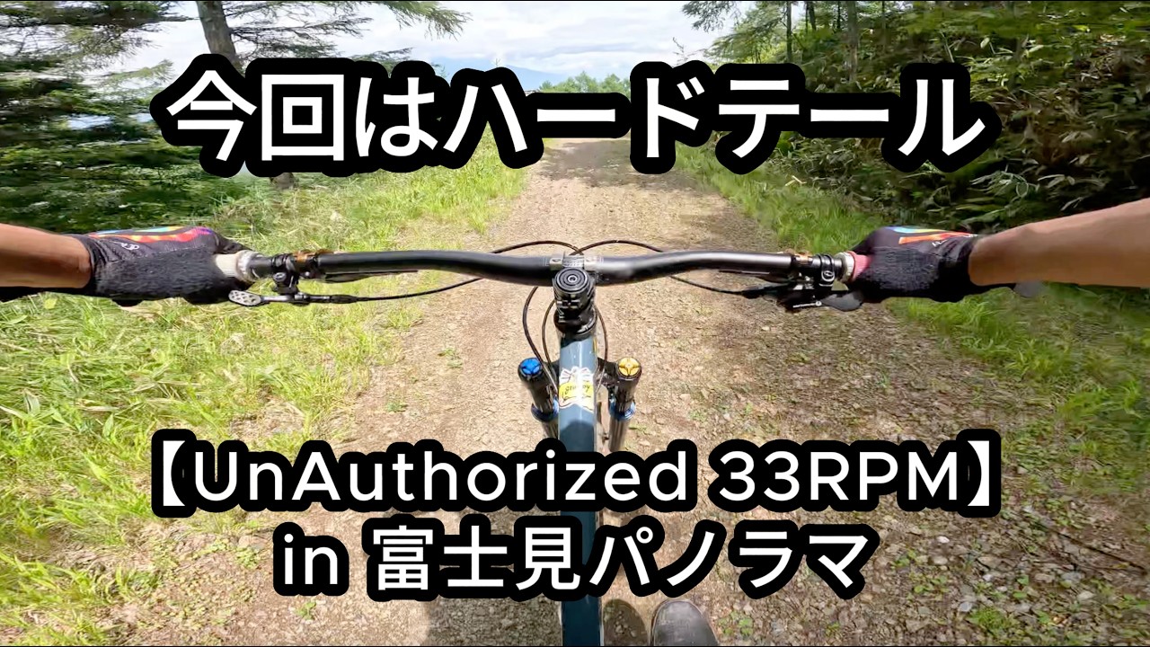 Enjoying the Downhill Course at Fujimi Panorama on a Hardtail MTB