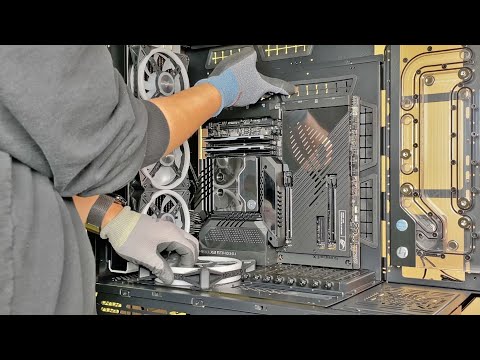 2022년 마지막 빌드!! 리안리 V3000 PLUS 수랭시스템