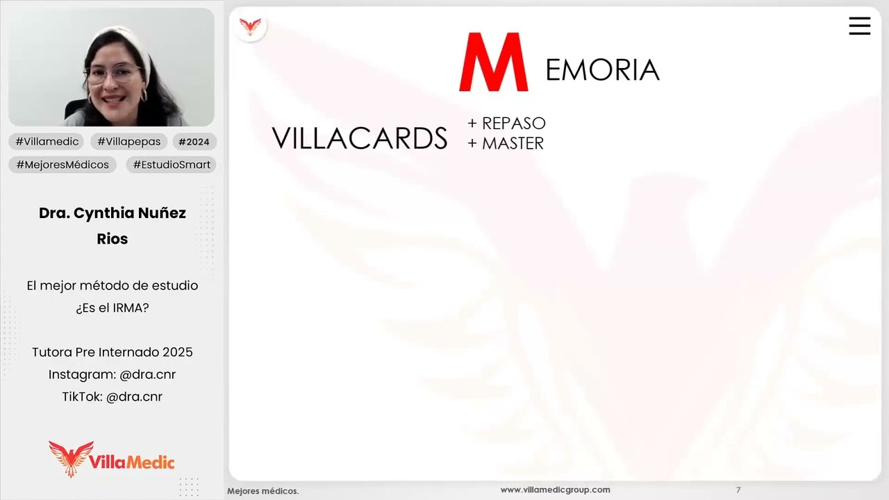 Villacápsula  El mejor método de estudio ¿Es el IRMA