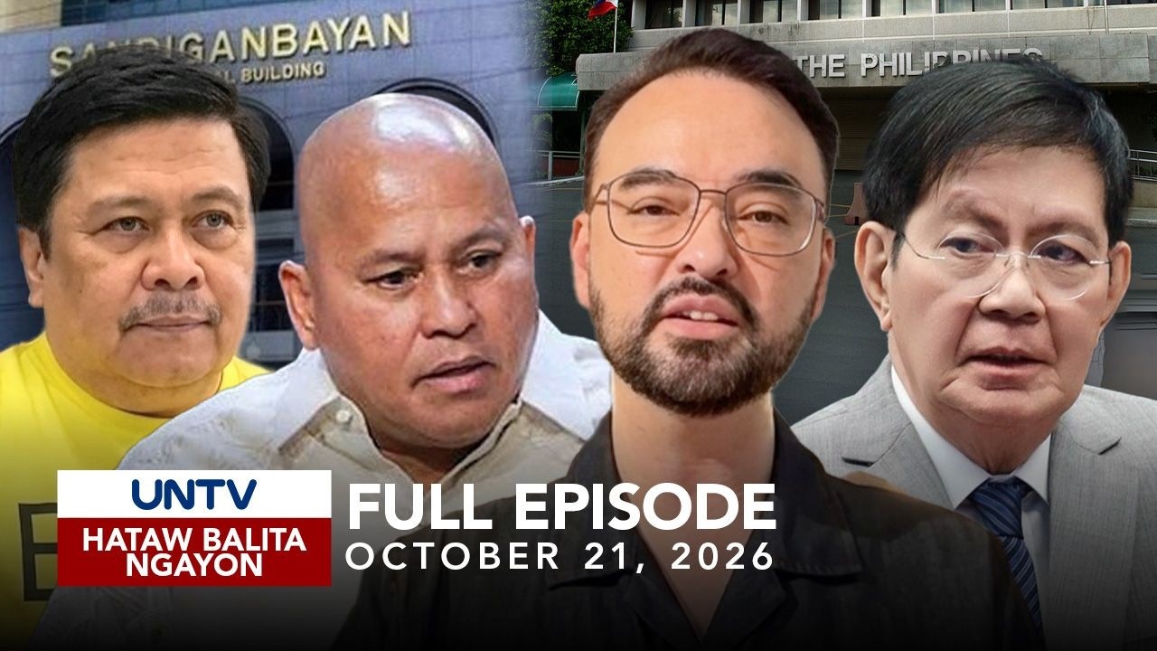 UNTV: Hataw Balita Ngayon | October 21, 2026
