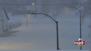 Blizzard warnings Interstate schools clinics closed Triple murder case update