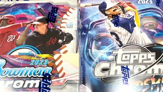 2023 BOWMAN CHROME vs 2023 COSMIC CHROME!  (Faceoff Friday)