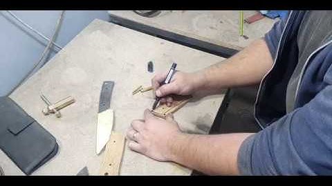 Forging a full tang knife from a file. Part 2.