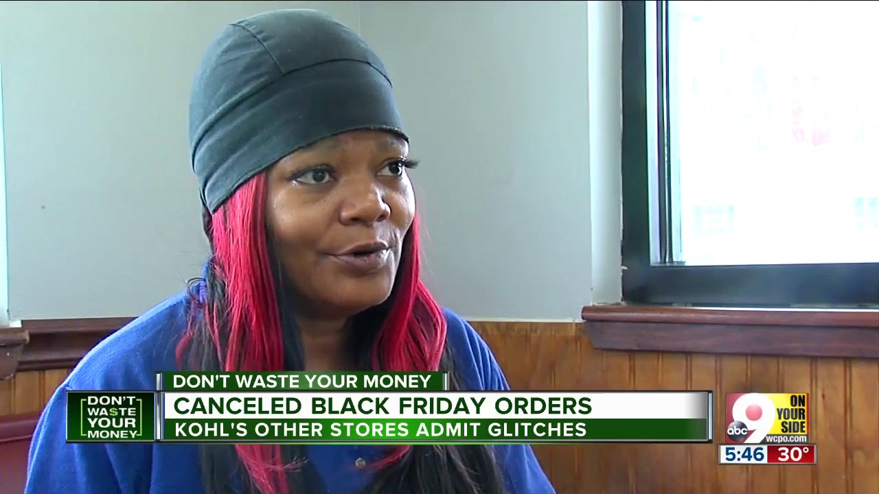 Shoppers complain Black Friday orders canceled