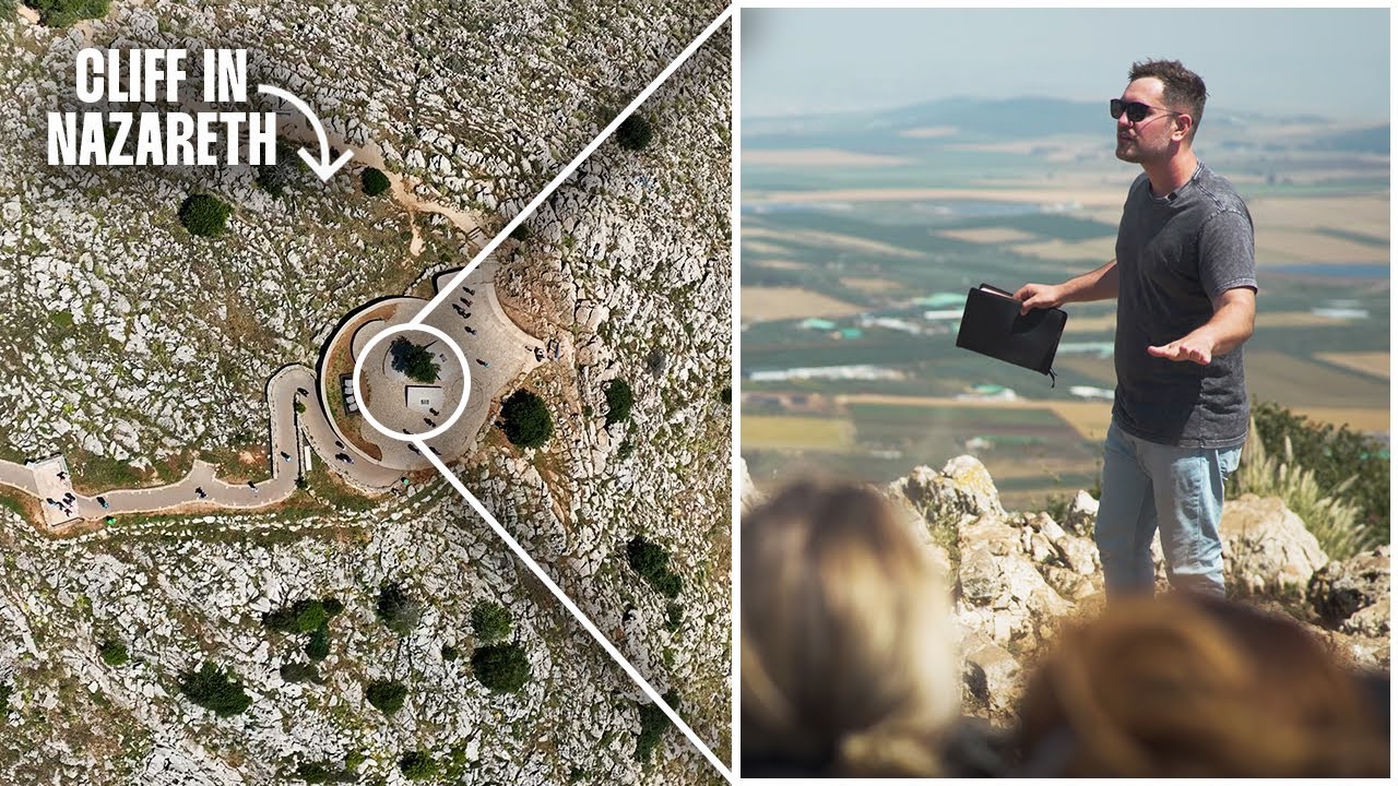 Where they tried to throw Jesus off a CLIFF Nazareth, Israel YouTube