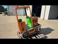 Lot 414:Coin-Operated Bulldozer Kiddie Ride