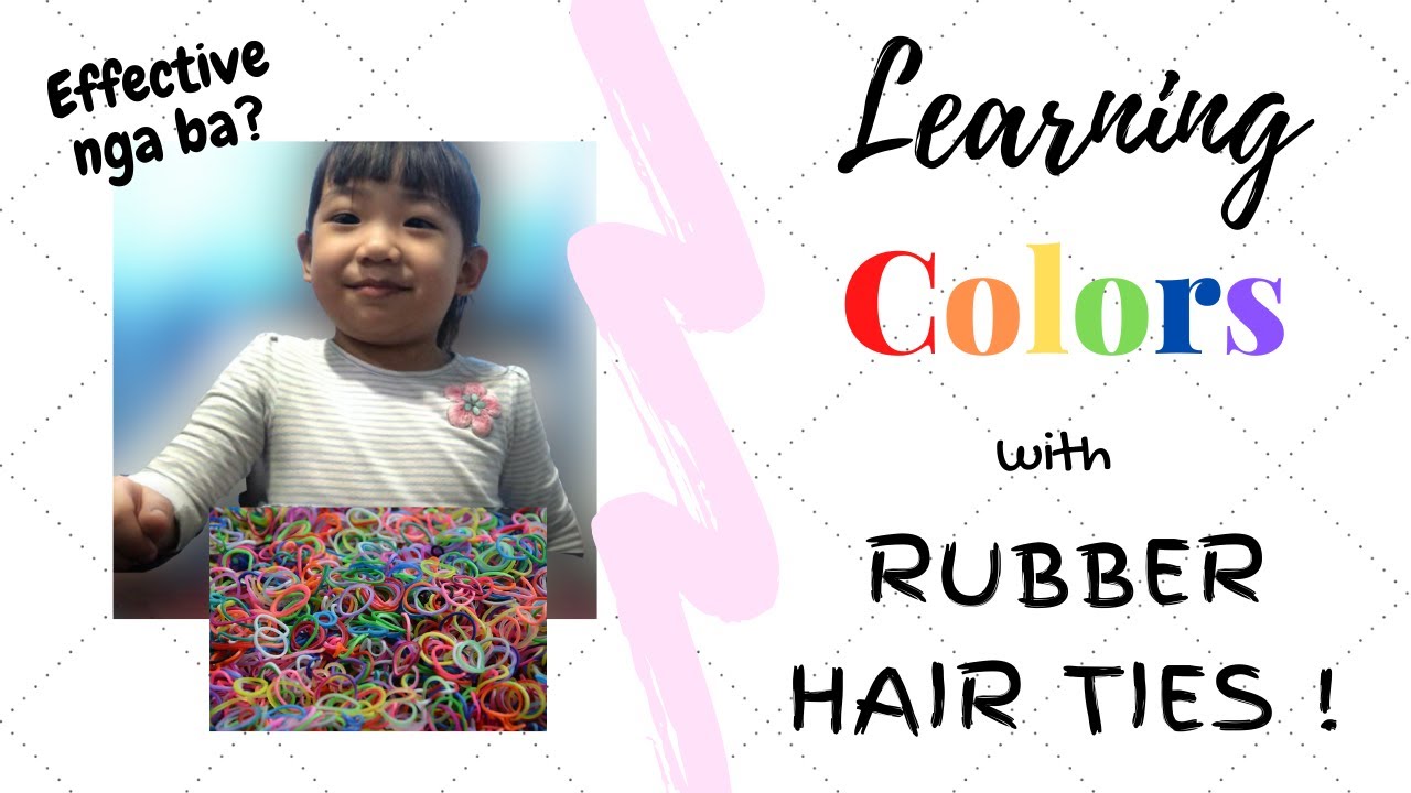 how-to-teach-colors-for-kids-using-rubber-hair-ties-learning-colors