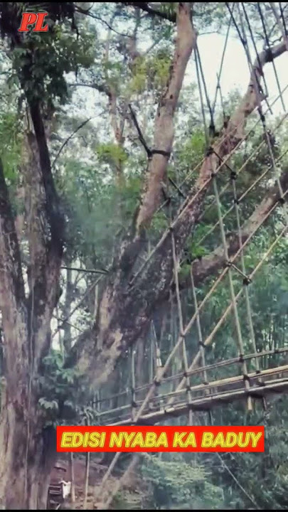 RAWAYAN JEMBATAN SUKU BADUY KANEKES #lebakunique