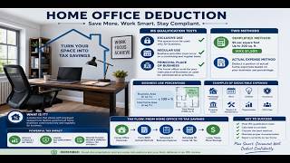 US Taxation| Home Office Deduction |Form 8829|Schedule C Integration & Tax Savings Strategies