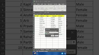 Convert Data into Table in Excel | Excel Shorts | Excel Live #frientech #exceltutorial #excelformula