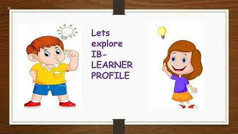 IB learner profile - THINKER