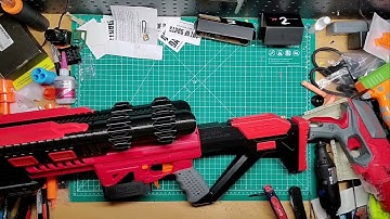 Dart Zone Max Stryker DOOM Mod by 3DPrintedSolid (Final Part)