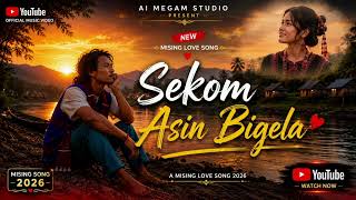 SEKOM ASIN BIGELA ❤️ | New Mising Love Song 2026 | AI Megam Studio | Official Music Video
