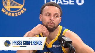 Stephen Curry Discusses Warriors Win Vs. Bucks Jan. 7, 2026