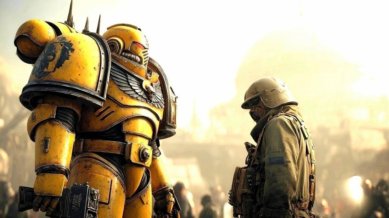 How Do Normal Soldiers Compare to Space Marines? - YouTube