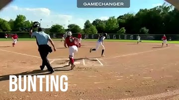 GAME HIGHLIGHTS‼️ single, safety squeeze bunt for hit, and plays from shortshop!!