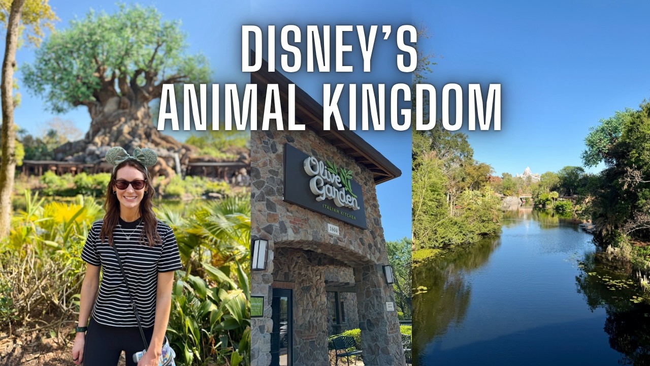 Animal Kingdom Adventure Day! Plus Disney Springs, Offsite Dining at Olive Garden, and Port Orleans Riverside 2026