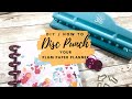 How To Disc Punch Your Plum Paper Planner | Feat. The Happy Planner