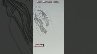 Drawing a girl with winter cap drawing sketchergirl pencildrawing shorts