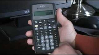 Time value of money calculations using the TI BAII Plus calculator - part 1