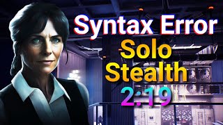 Payday 3 | Syntax Error Solo Stealth Speedrun 2:19 Net Worth