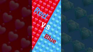 red v.s blue