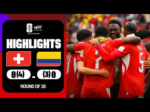 Switzerland 0 (4) - (3) 0 Colombia | Match Highlights FIFA World Cup 2026
