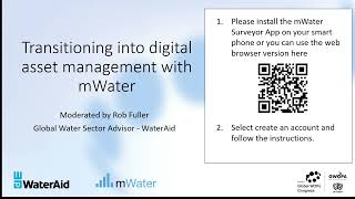 5th #WOPsCongress - Transitioning into digital asset management with mWater