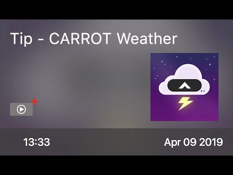 Video: Carrot Weather è Un'app Meteo Micidiale Che Vuole Interrogarti