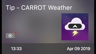 SCOM0828 - Tip - CARROT Weather screenshot 2