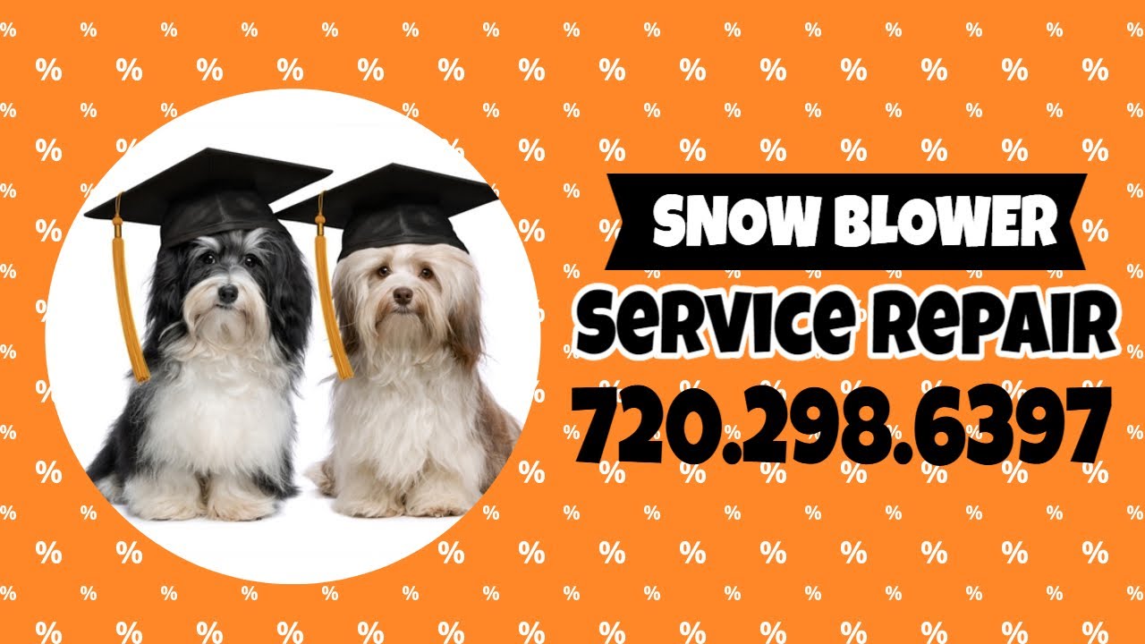 Professional snow blower repairs near me In 80247 YouTube