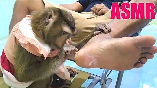 ASMR Oddly Satisfying Scrub & Foot Peel Easily | Gentle Touch Soft Dead Skin Remover screenshot 4