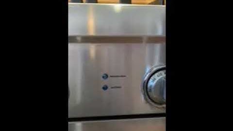 thermador gas oven blue blinking light pattern?