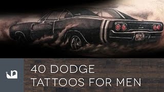 40 Dodge Tattoos For Men