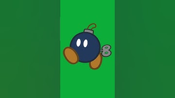 Bob-omb Time Lapse Drawing on Procreate (#SHORTS)