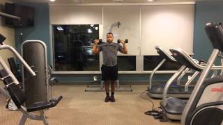 Dumbbell Jumping Jacks