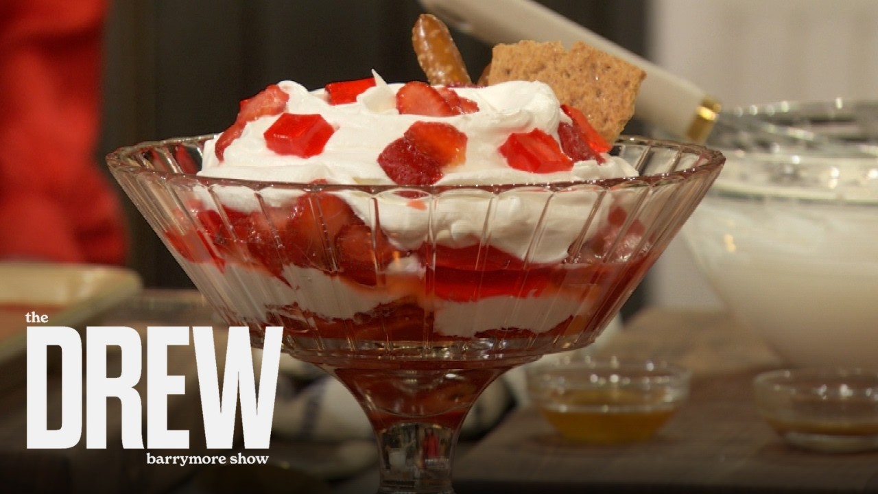 Sunny Anderson Shows How to Make "Strawberry Fool" Valentine's Day Dessert Recipe