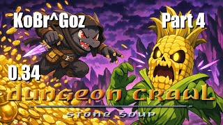 Dungeon Crawl: Stone Soup (DCSS) - 0.34 - Kobold Brigand of Gozag (KoBr^Goz) - Part 4