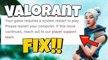 How To Fix Valorant Your Game Requires a System Restart To Play in 2025 | Only 3 Steps