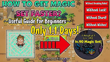 HOW TO GET MAGIC SET FASTER? [ ULTIMATE GUIDE FOR BEGINNERS ] - CURSE OF AROS