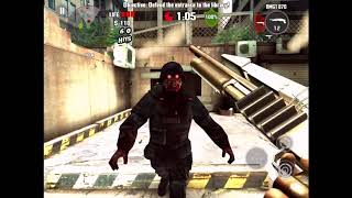 Dead trigger defending my position with close call