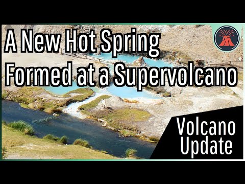 Long Valley Supervolcano Update; A New Hot Spring Just Formed