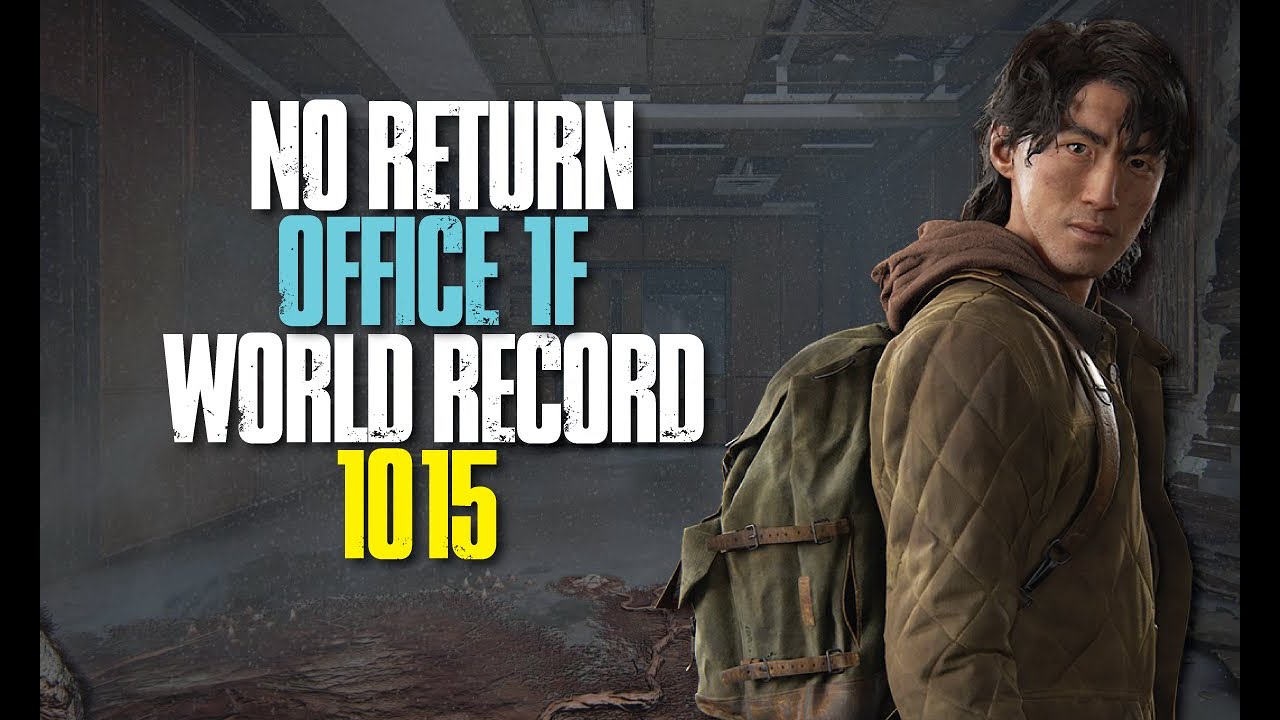 World Record | No Return - Office 1F (Hunted Infected) | Total Score: 1015