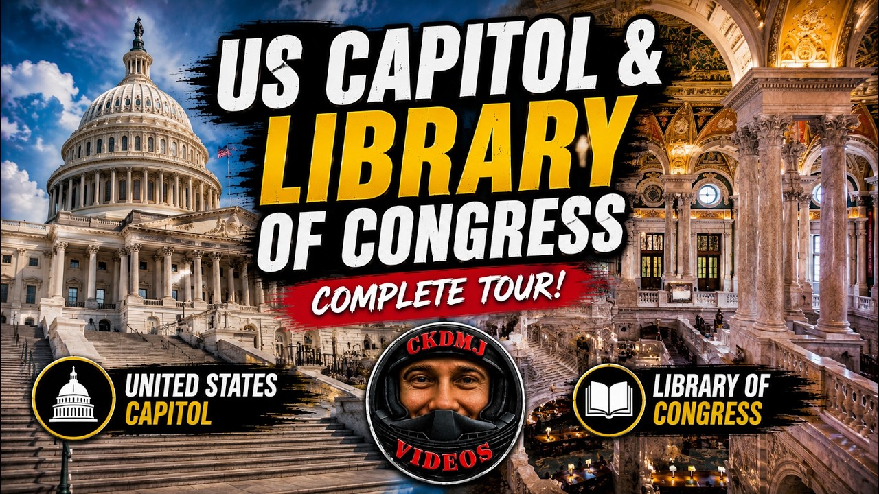 Inside America's Capitol & the World's Largest Library!