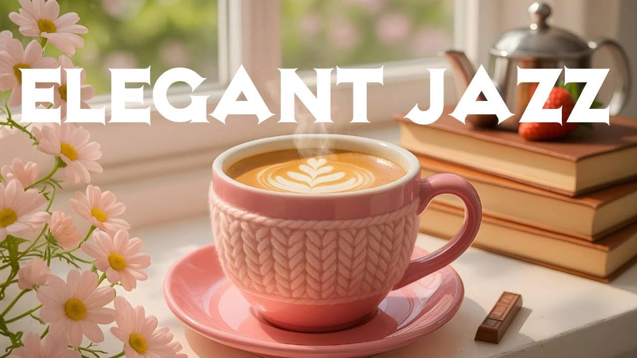 Elegant Jazz Cafe ❄️ Winter Coffee Jazz Piano Music & Happy Bossa Nova Instrumental for Star the day