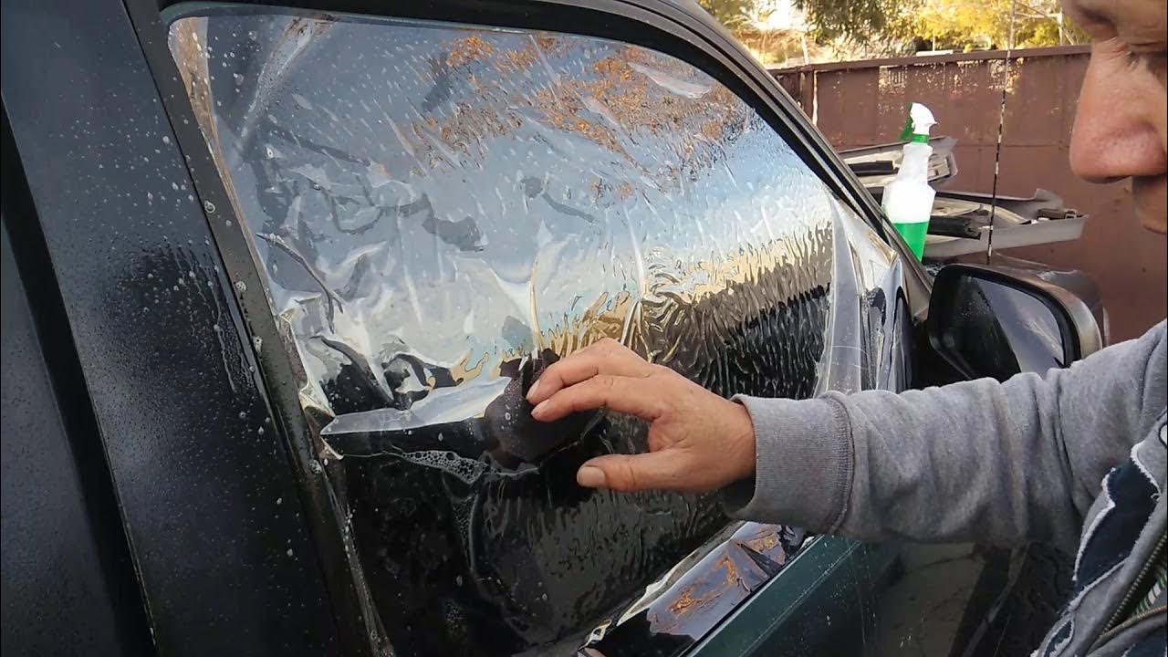 Cómo polarizar un auto bien fácil y económico YouTube